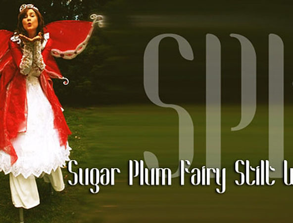 The Sugar Plum Fairy Stilt Walker